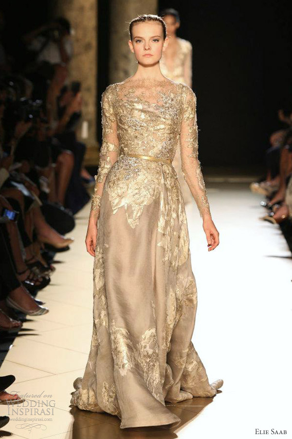 Vestido noiva creme, champagne, bege claro e pêssego - Noiva com Classe