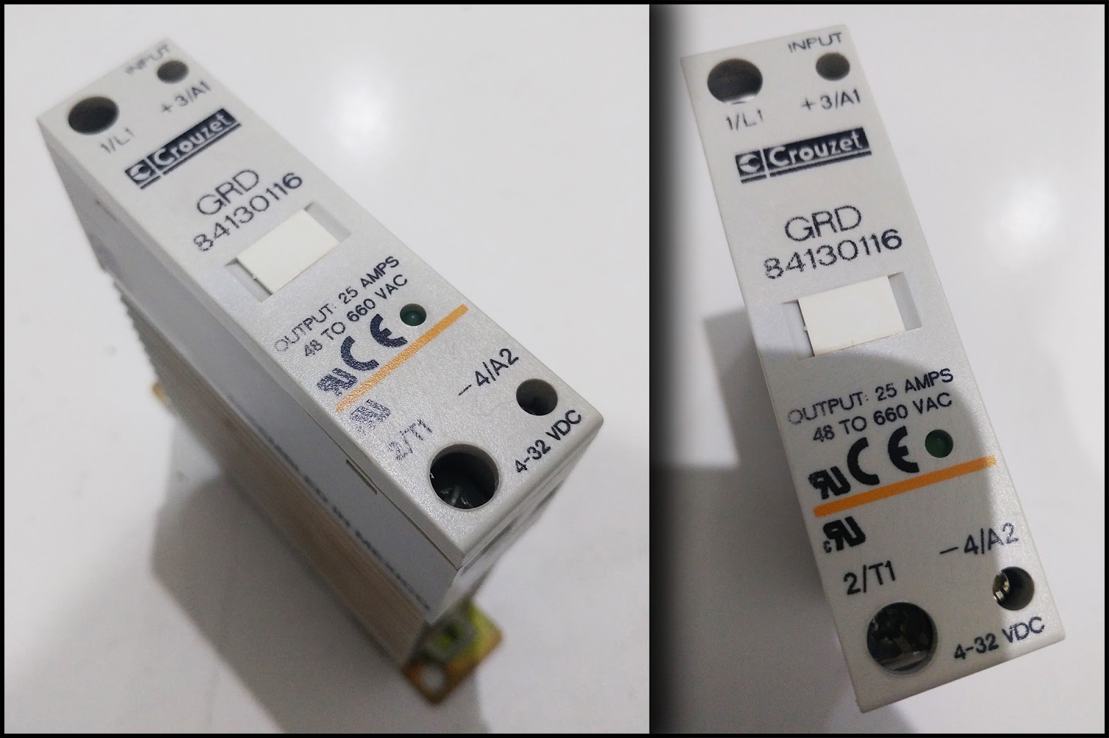 2nd MACHINE Solid state relay Crouzet GRD 84130116 DC 432V AC 48660V 25A