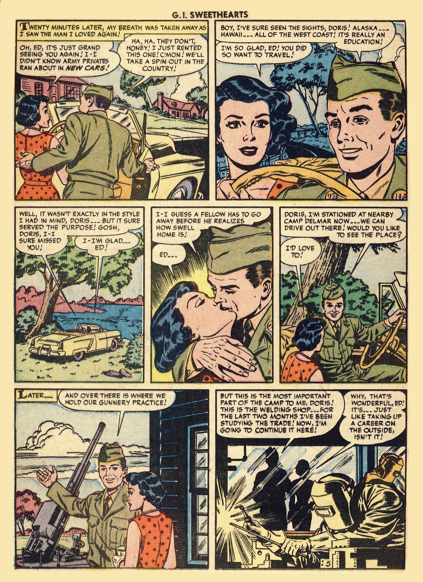 Read online G.I. Sweethearts comic -  Issue #41 - 16