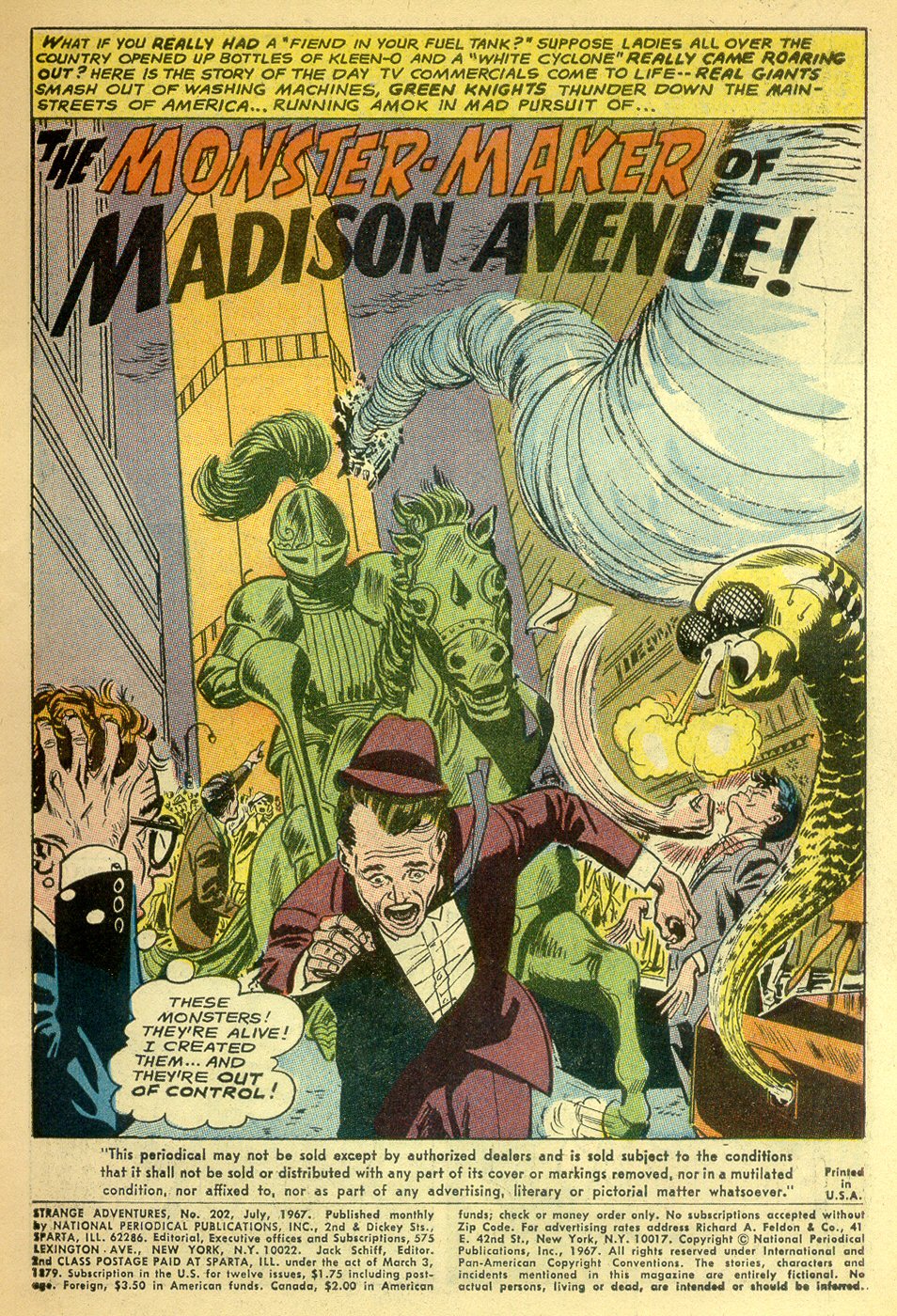 Read online Strange Adventures (1950) comic -  Issue #202 - 3