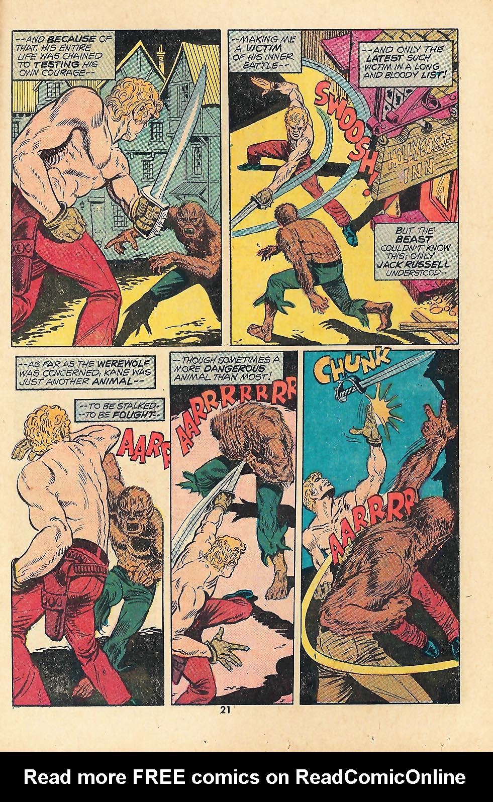 Read online Werewolf by Night (1972) comic -  Issue #4 - 16