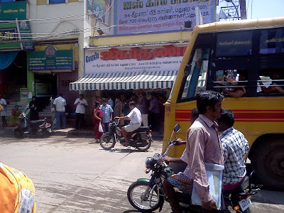 The world famous Jigardhanda store in Madurai