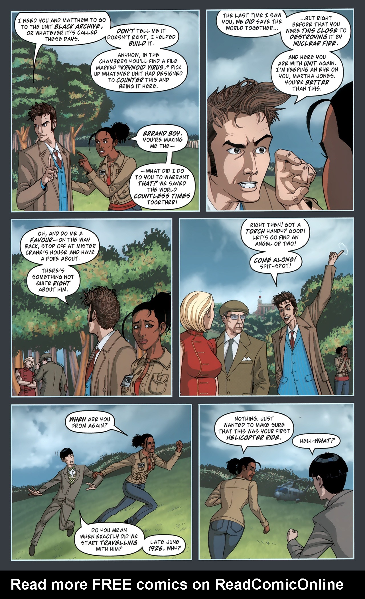 Read online Doctor Who (2009) comic -  Issue #9 - 12