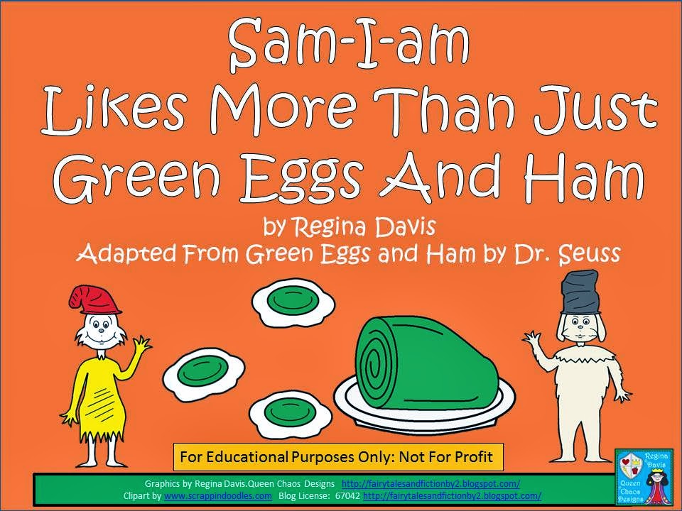 Fairy Tales And Fiction By 2: I Like Sam-I-am!