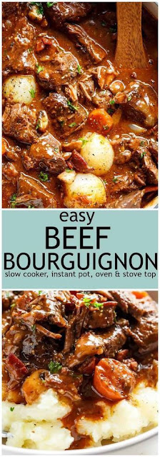 Easy Beef Bourguignon Easy Beef Bourguignon