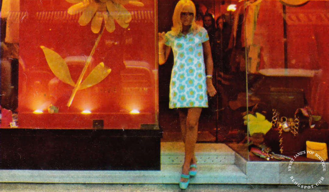 Sweet Jane blog: The Paris Boutique of Yé -Yé Girl Sylvie Vartan (1967)