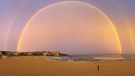 The Double Rainbow Over Sydney was awesome but not the first of its kind