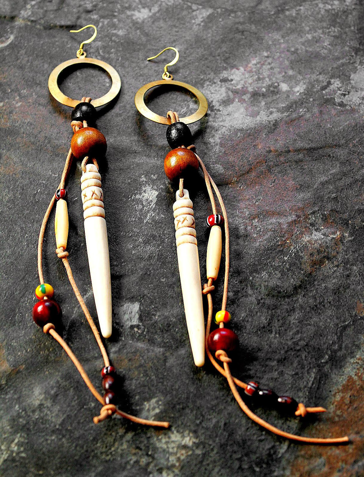 African Earrings Variant Soul Jewelry