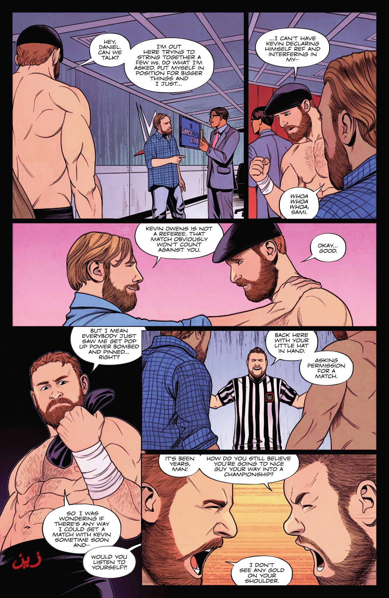 Read online WWE comic -  Issue #18 - 7