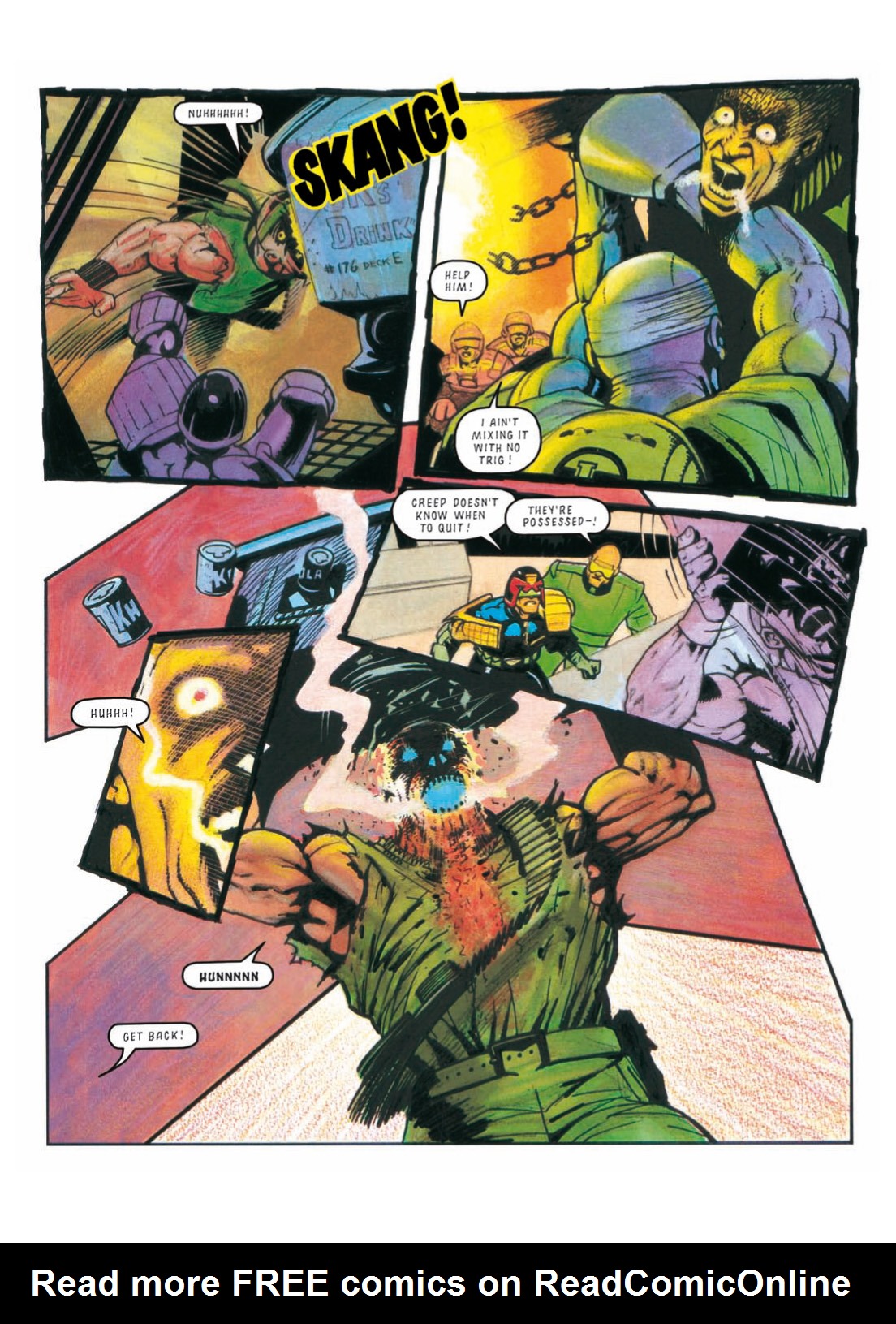 Read online Judge Dredd: The Complete Case Files comic -  Issue # TPB 21 - 83