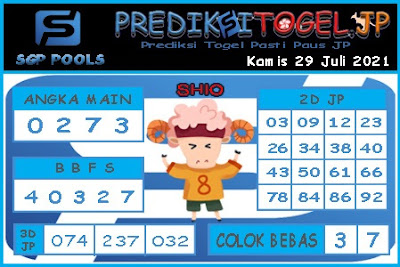 PREDIKSI SGP YOHII