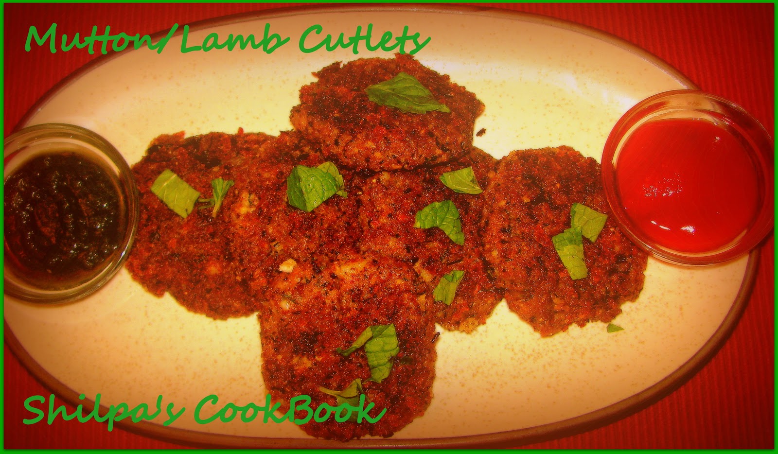 Cook Book Mutton or Lamb Cutlets
