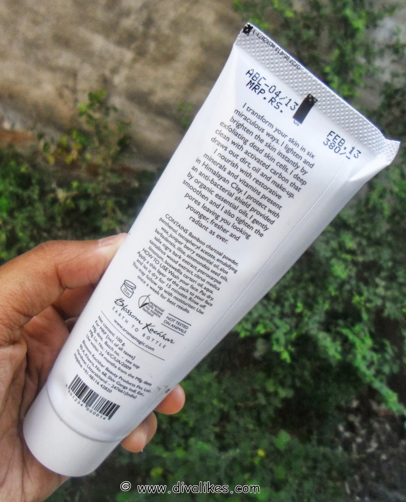 Aroma Magic Activated Bamboo Charcoal 6 In 1 Face Pack Review Diva Likes