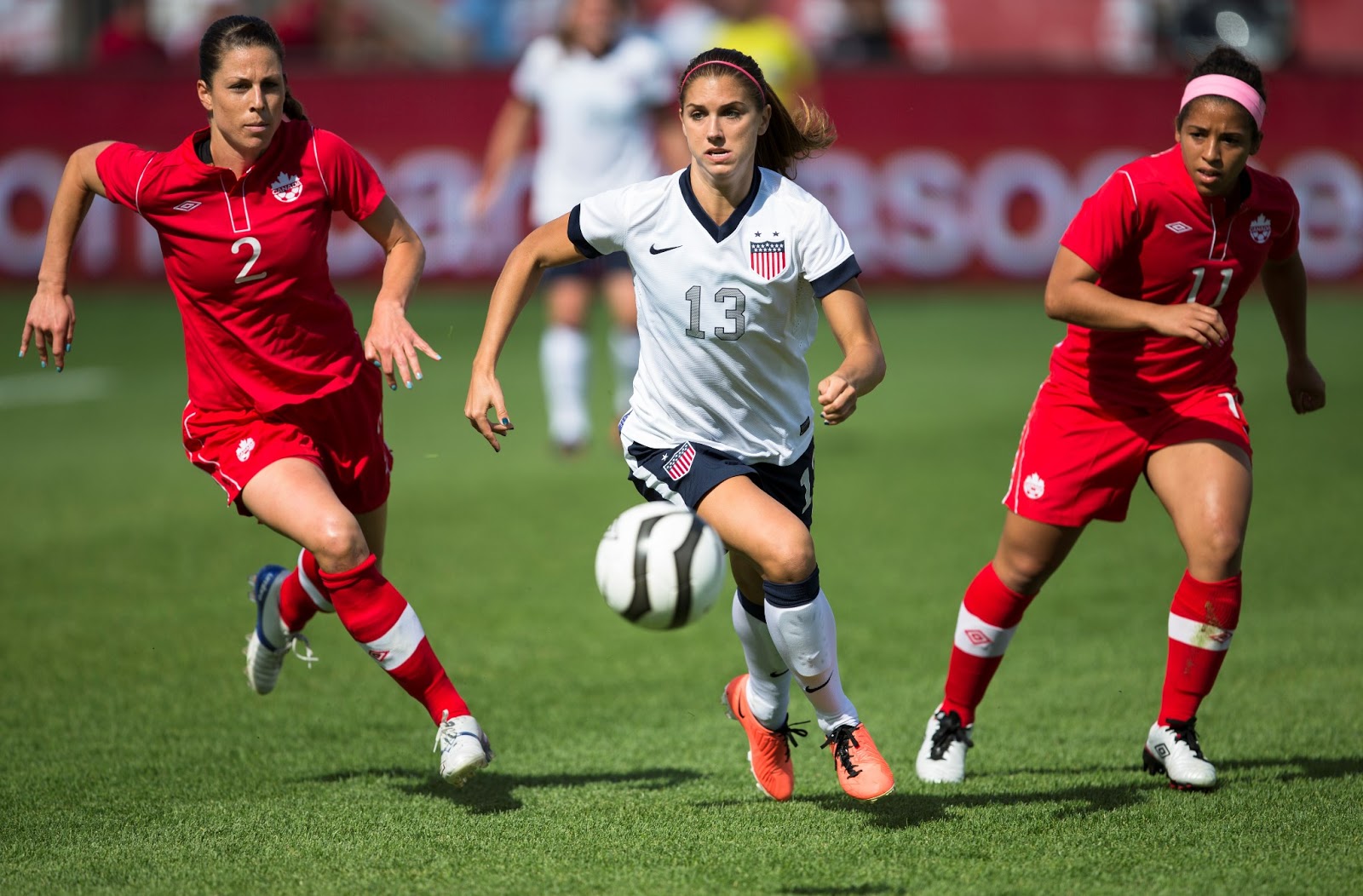 SOCCER MUNDIAL NETWORK WOMEN'S SOCCER Canada vs Germany, Former
