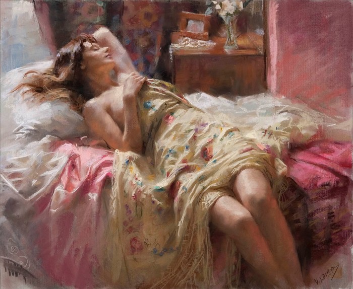 Красивые пейзажи Средиземноморья. Vicente Romero Redondo 18