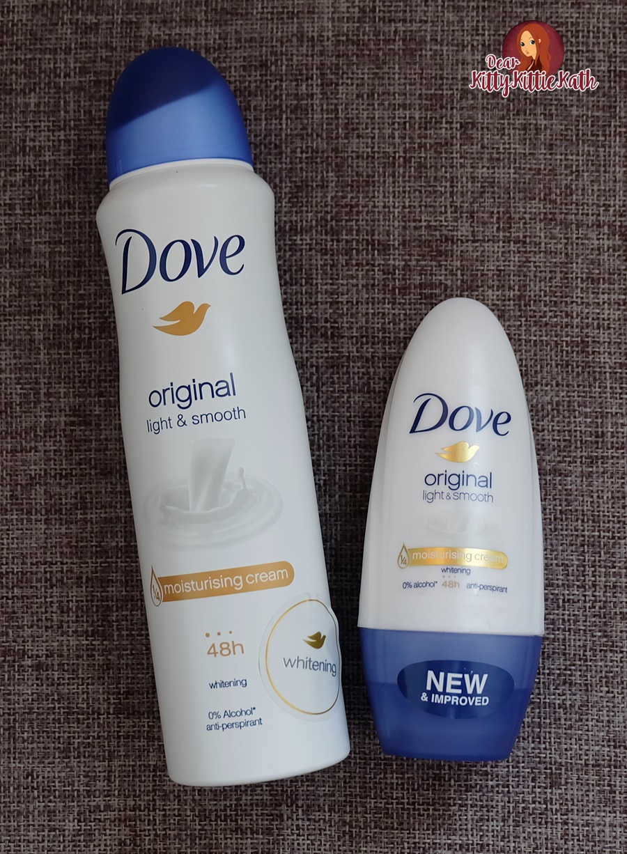 Dove Antiperspirants and Deodorants New and Improved Formula Dear