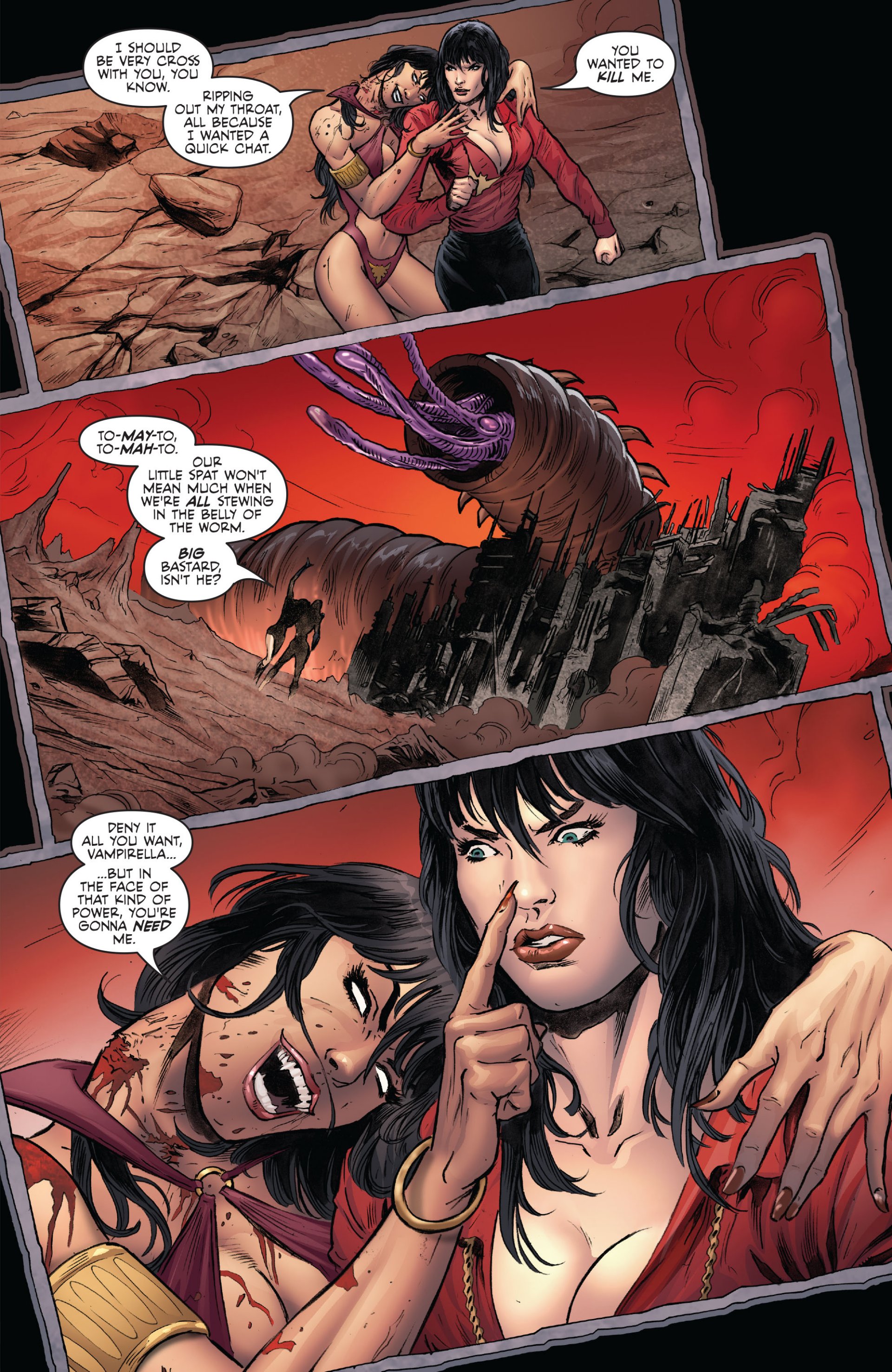 Read online Vampirella (2010) comic -  Issue #4 - 17