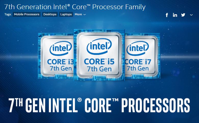 Desktop Kaby Lake-S i7/i5 Lineup and 200-Series Chipsets Leaked Intel Kaby Lake CPU final clock speeds and pricing leak