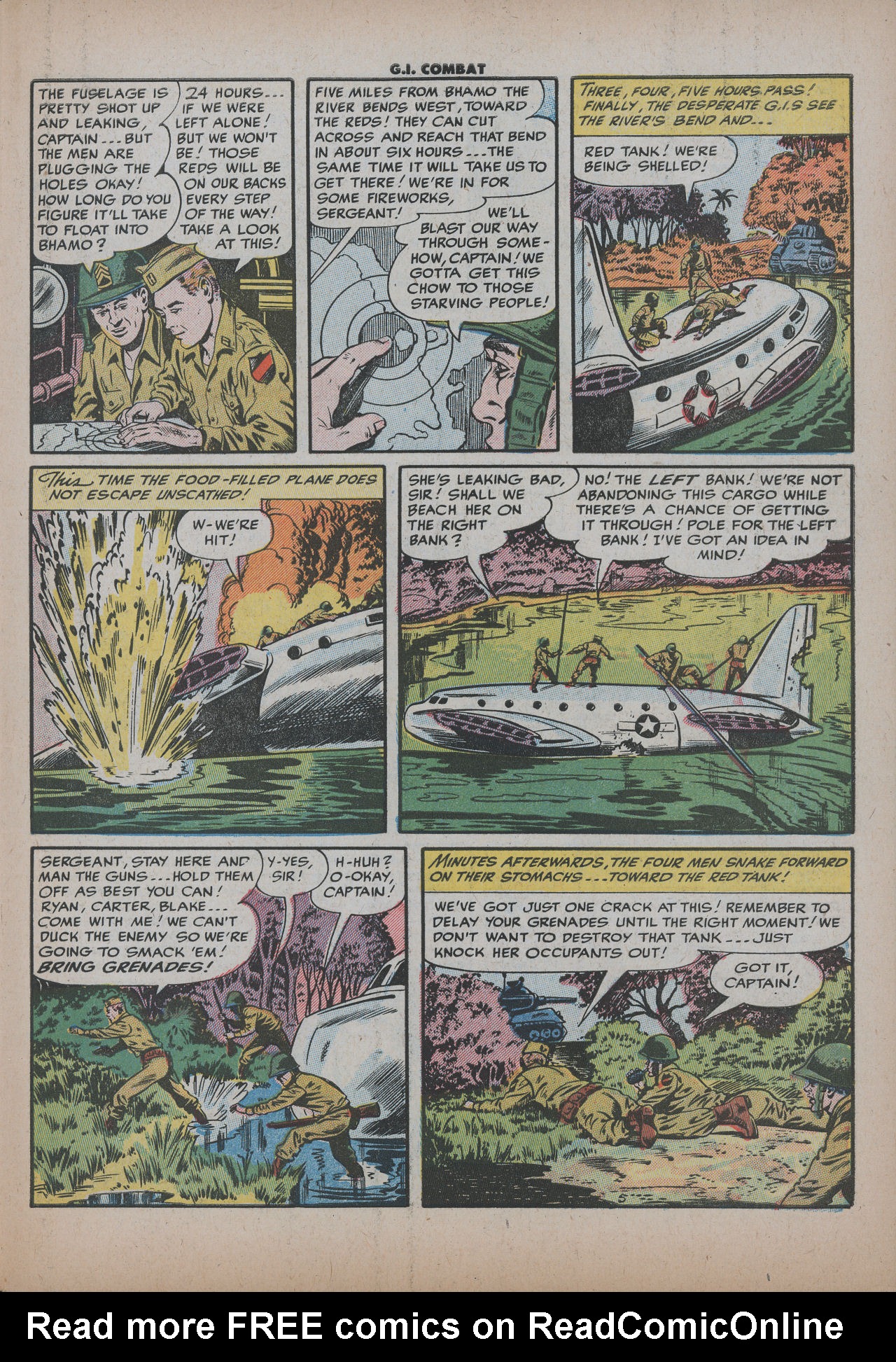 Read online G.I. Combat (1952) comic -  Issue #26 - 31