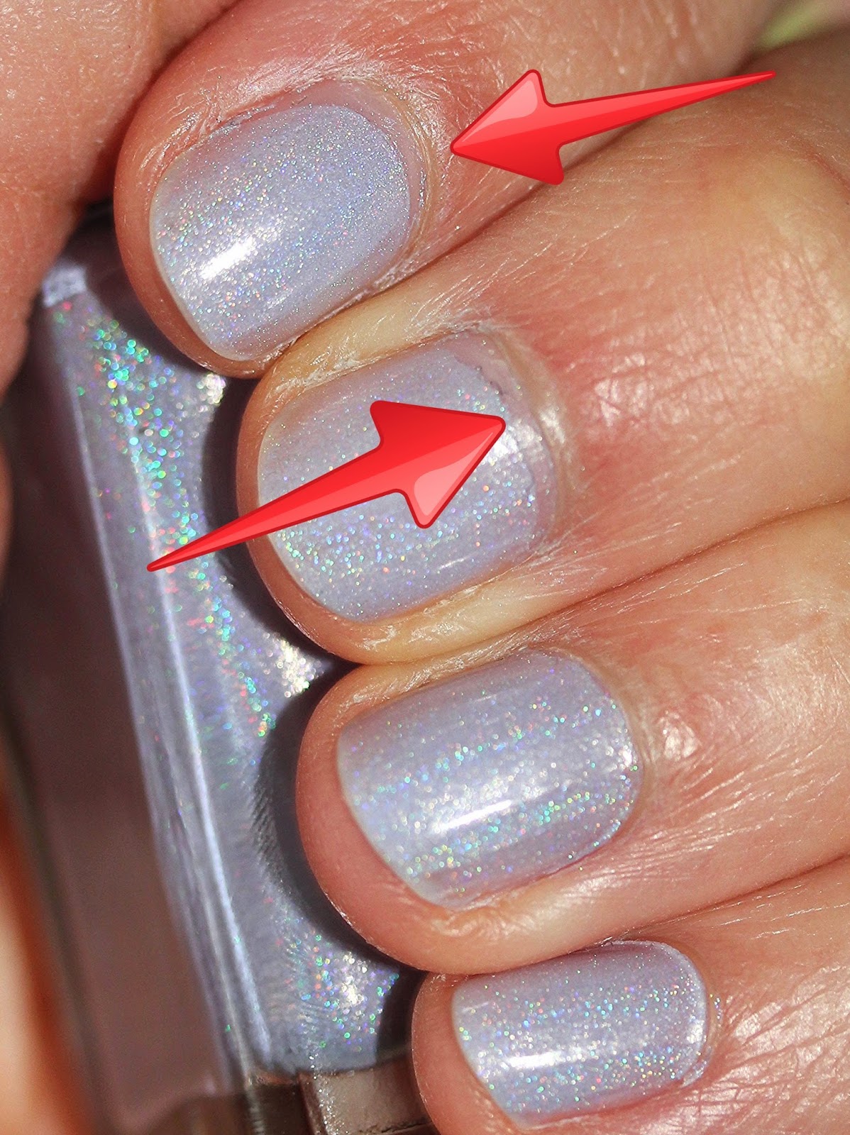 How to tame crusty cuticles. Caitlin Swatches indie nail polish blog
