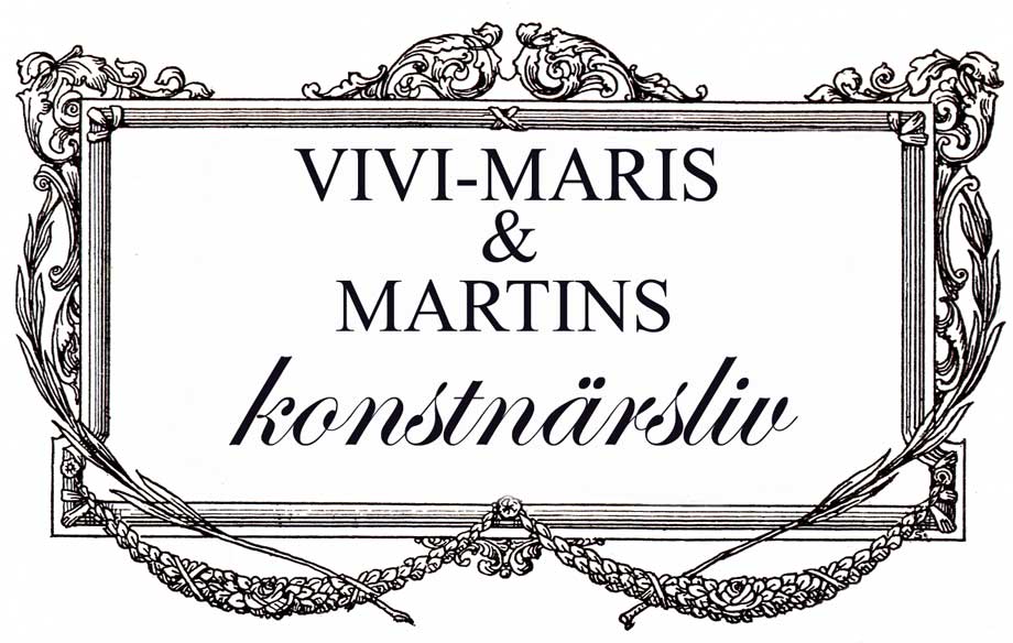 Vivi-Maris och Martins konstnärsliv