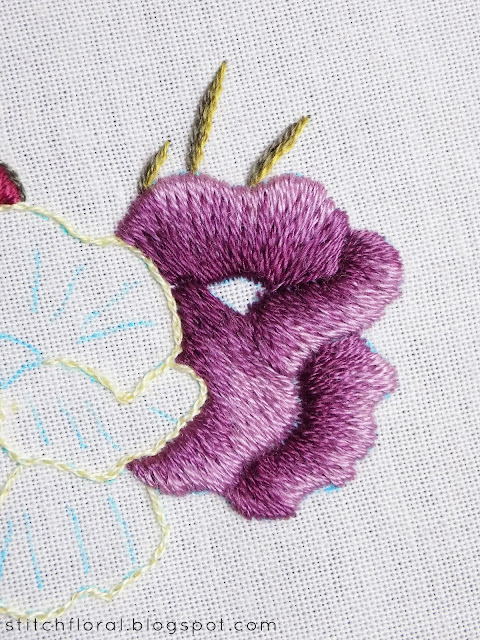 Needle Painting stitch along: part 3