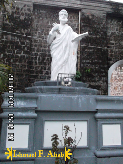 Icon of Saint Peter in Vinzons Church in Vinzons, Camarines Norte