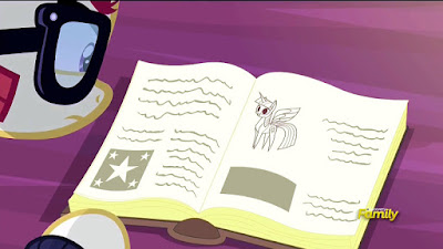 Twilight appears in Moondancer's book
