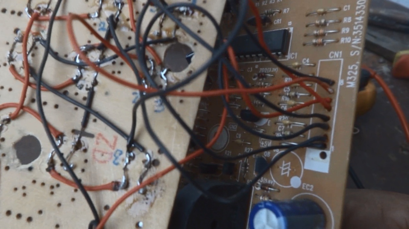 Microwave oven front panel keypad repair and modification Engineering