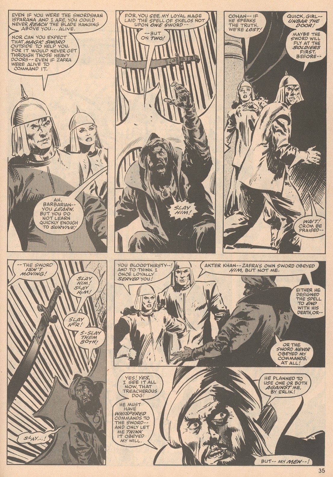 The Savage Sword Of Conan issue 58 - Page 36