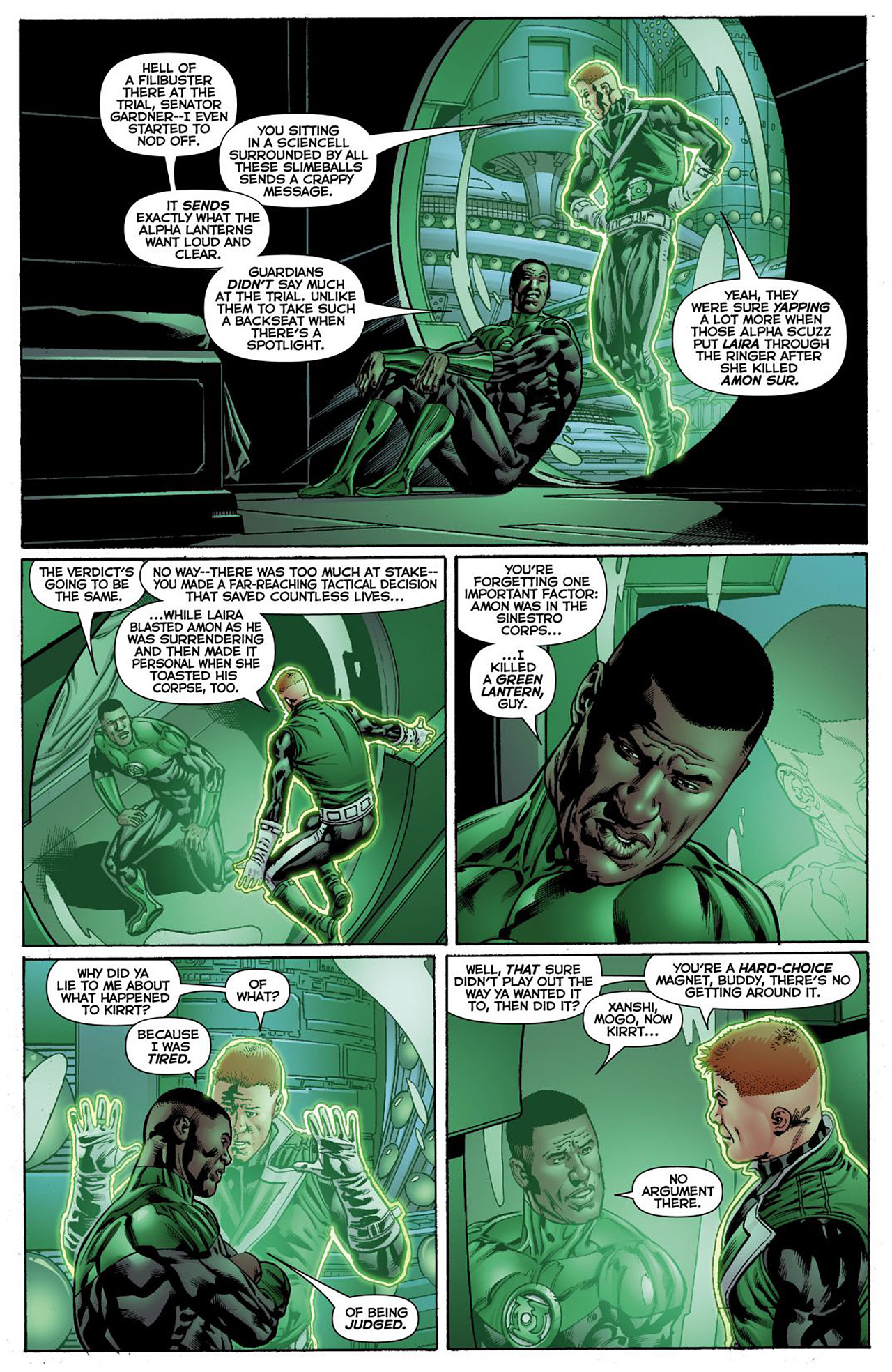 Read online Green Lantern Corps (2011) comic -  Issue #9 - 18
