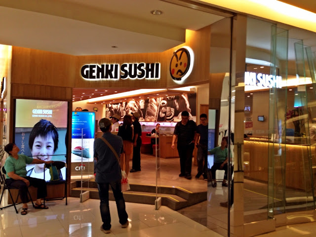 Kawan kuliner sedang mengunjungi Genki Sushi, food photography, food lovers, food gasm