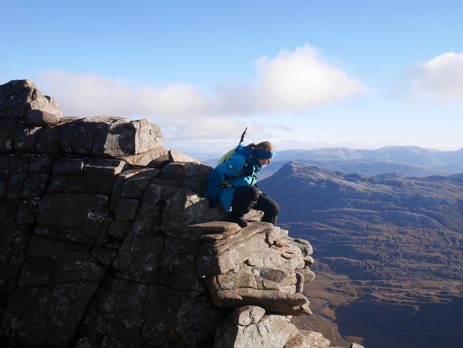 TARMACHAN MOUNTAINEERING LIATHACH TRAVERSE IN STUNNING WEATHER