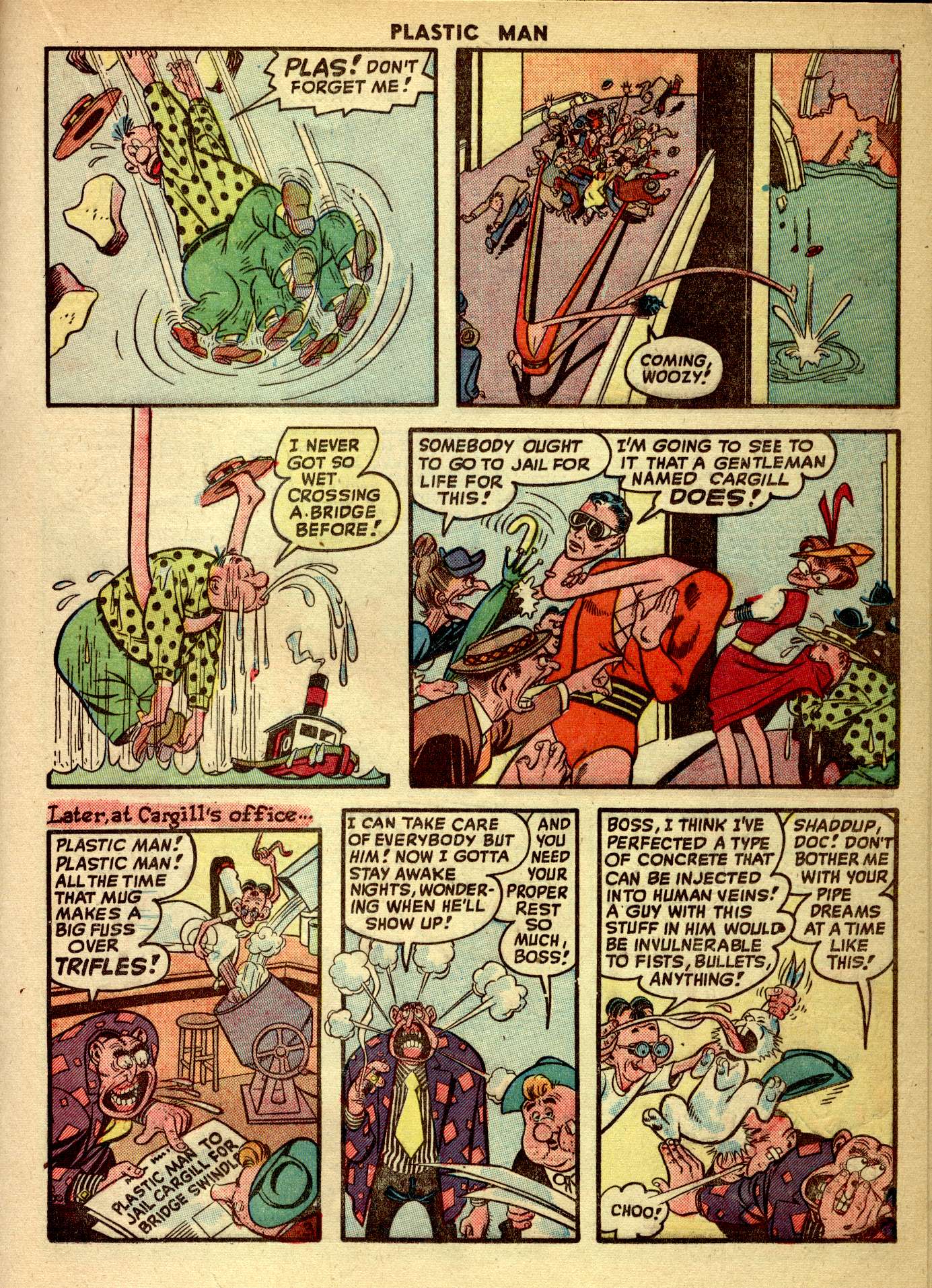 Read online Plastic Man (1943) comic -  Issue #14 - 17