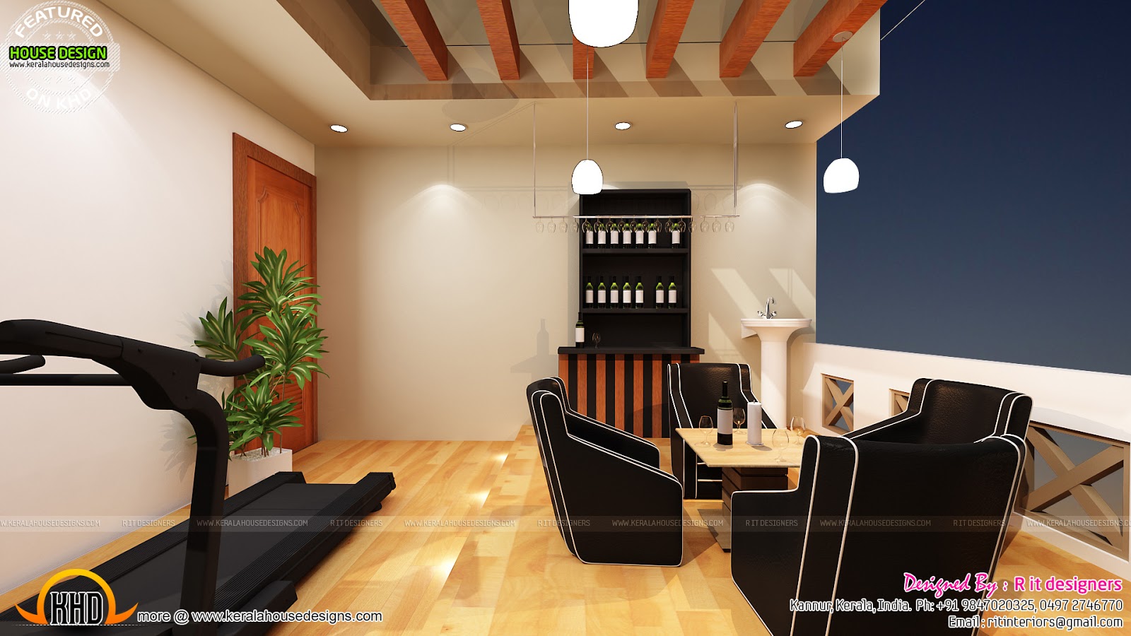 Terrace gazebo designs in India Kerala Home Design and Floor Plans