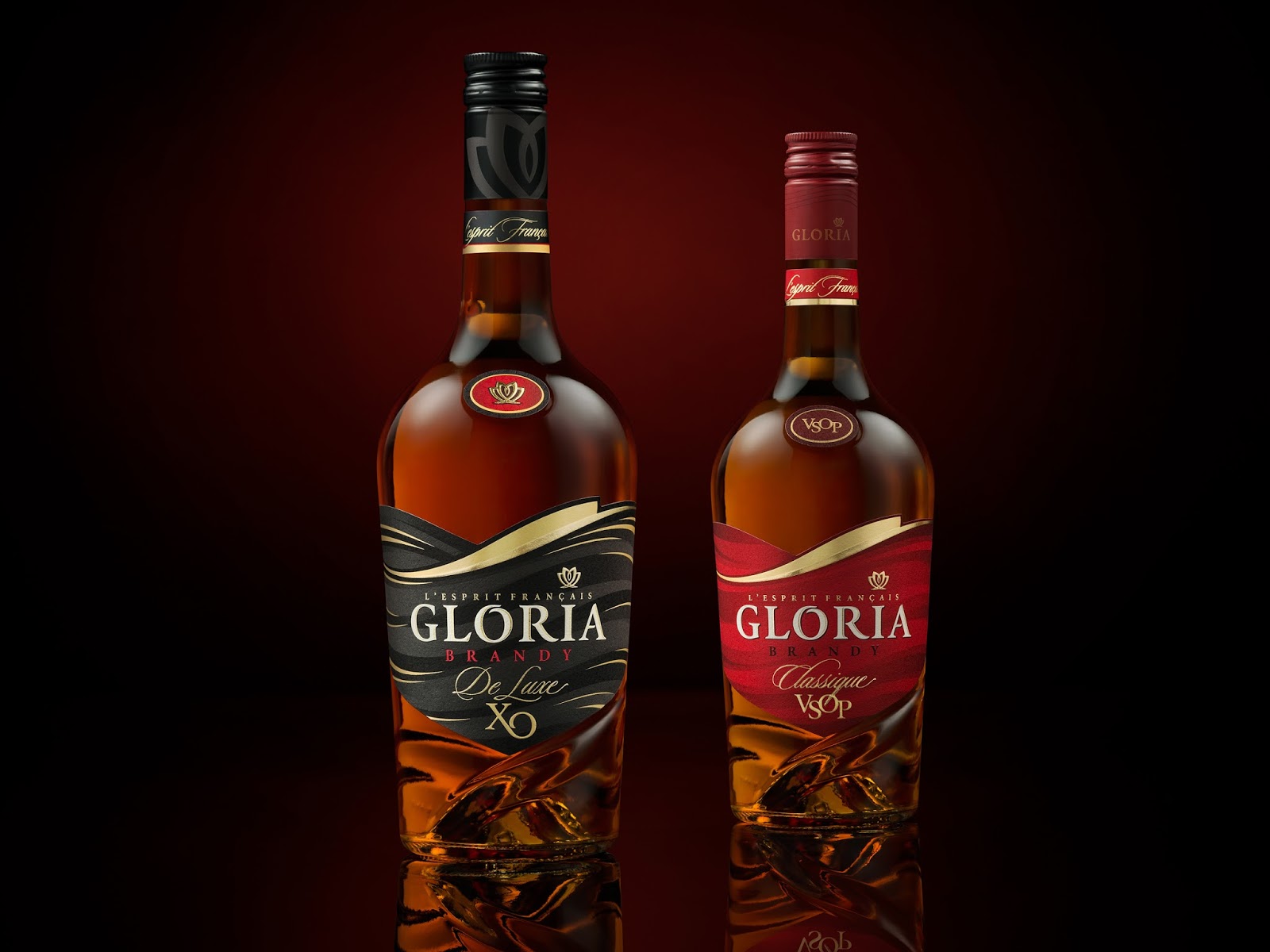 GLORIA Brandy Packaging Of The World
