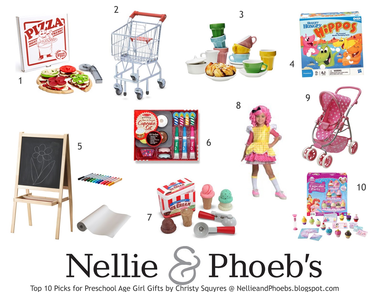 Nellie & Phoeb's: Gift It: My Top 10 Preschool Girl Gifts