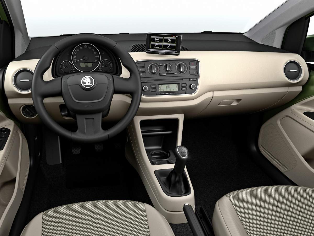 Volkswagen up! - Skoda Citigo - interior