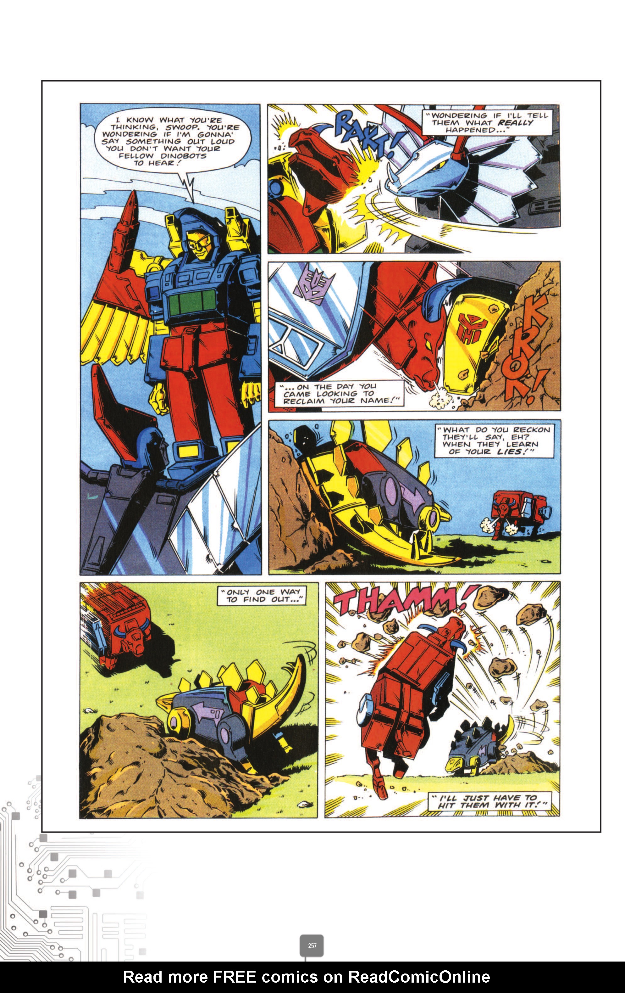 Read online The Transformers Classics UK comic -  Issue # TPB 4 - 257