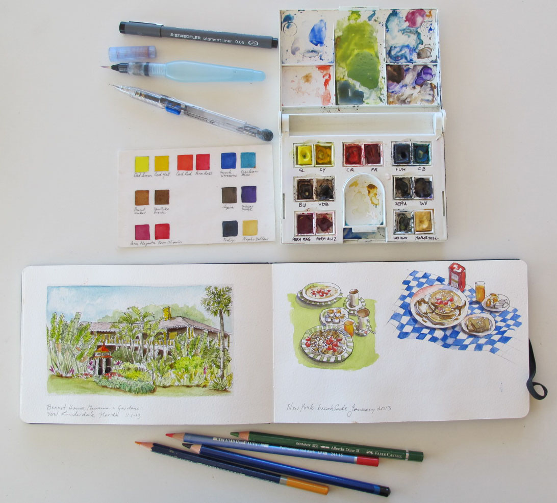 Botanical Art - Holiday Sketching: A Tasty Cultural Sketching Article