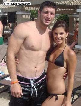 Tim Tebow Rugby Star With Girlfriend Lucy Pinder Hot Images 2011 All ... pic pic