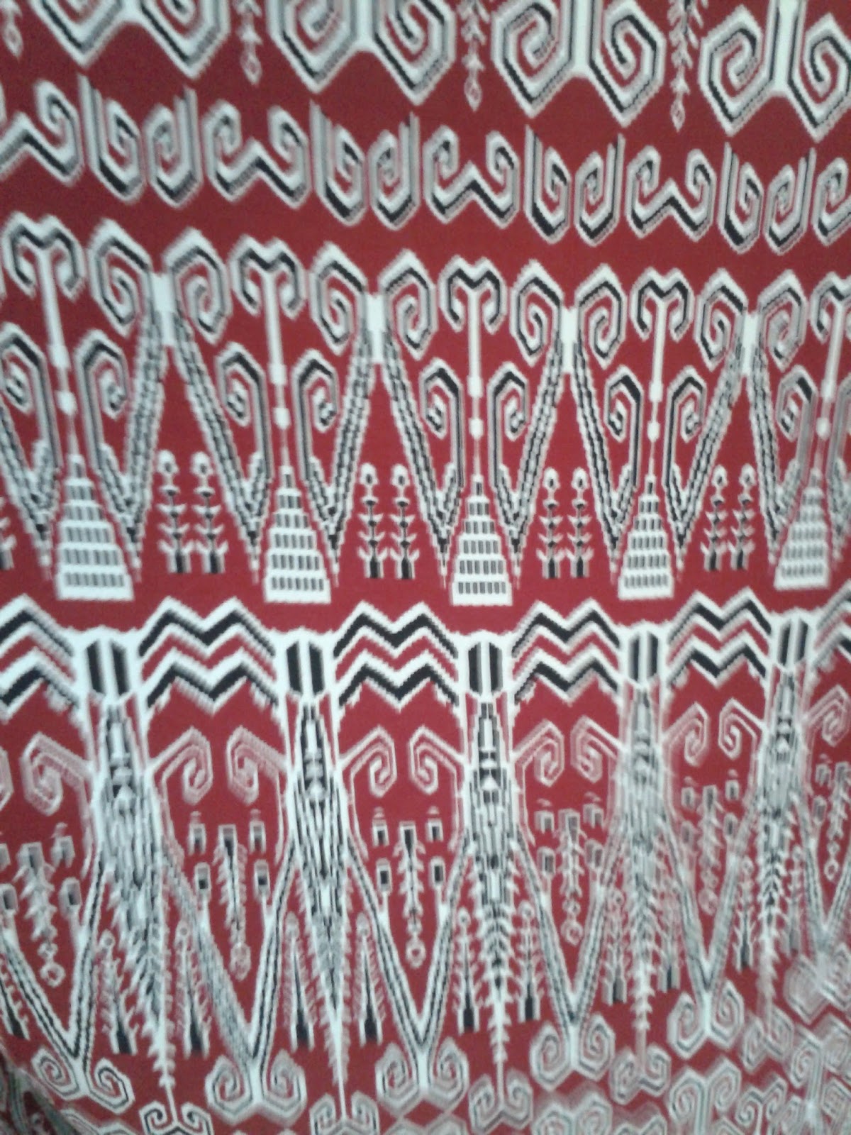 Batik Sarawak Corak Pua Kumbu Kain Batik Sarawak (October