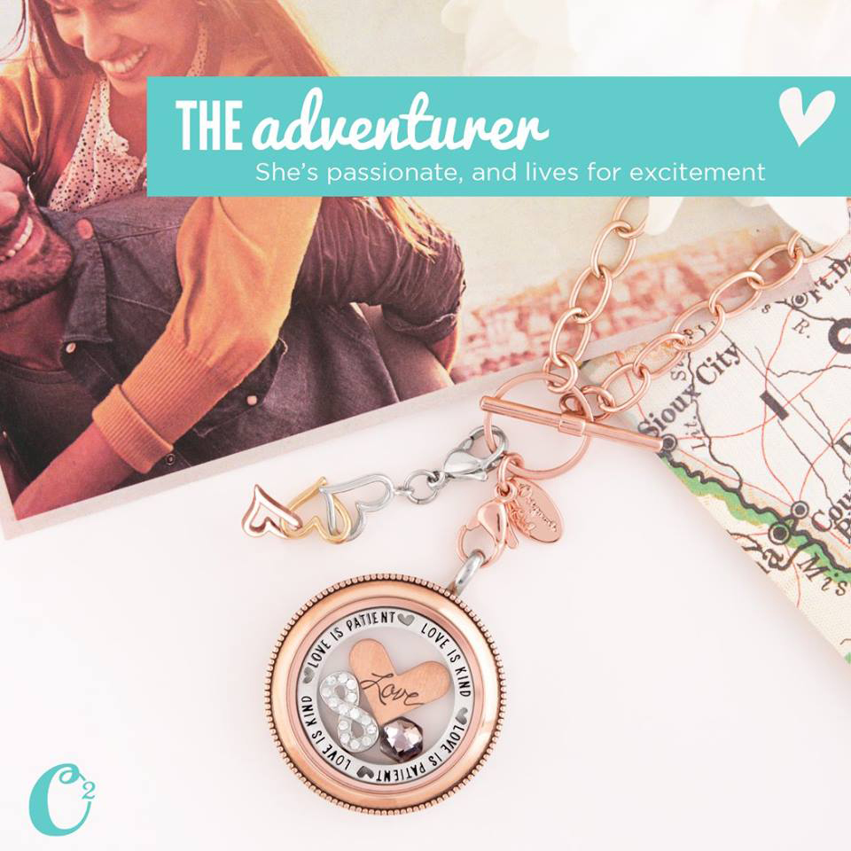  The Adventurer Origami Owl Living Locket | Create your own story in a locket today at StoriedCharms.com