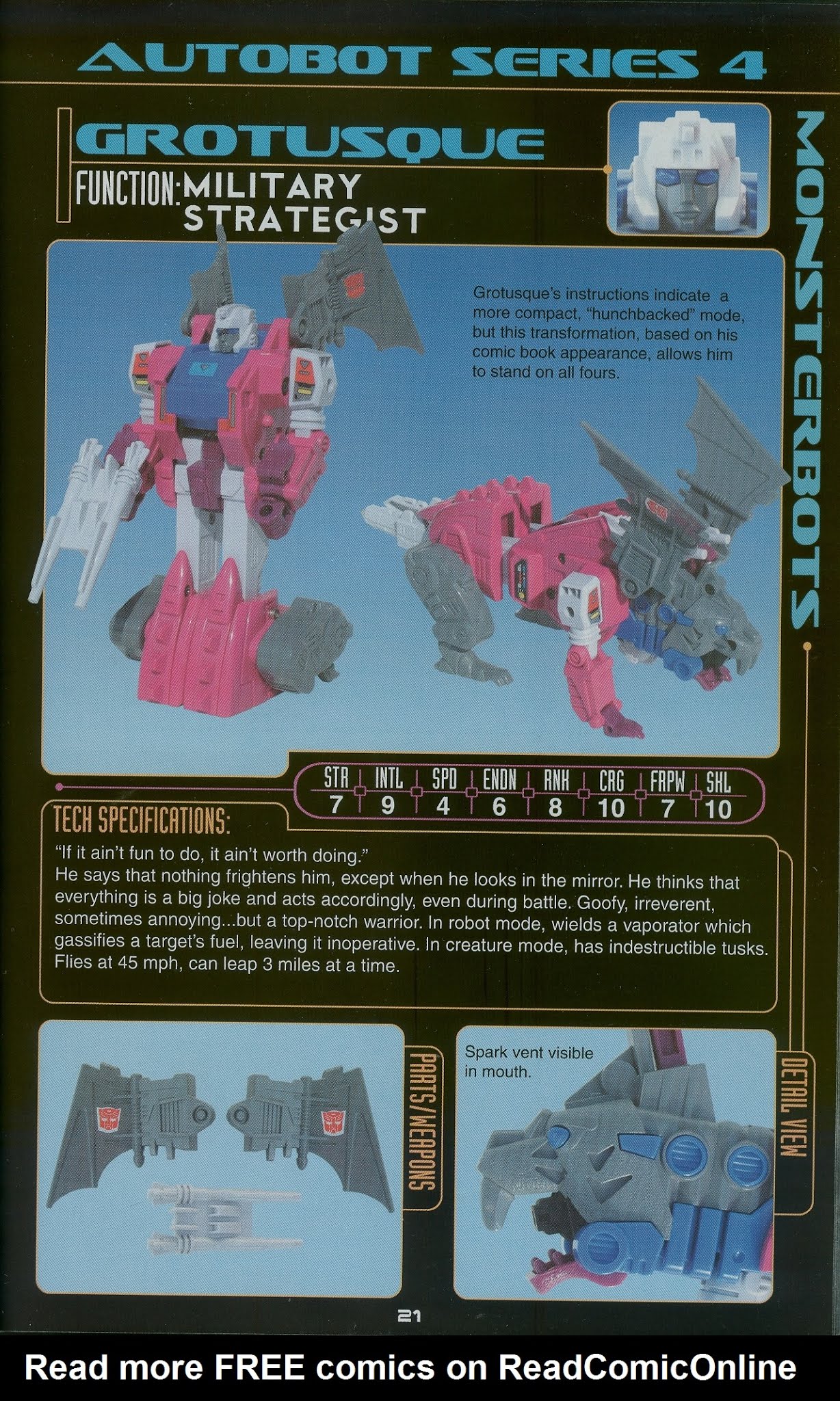 Read online Cybertronian: An Unofficial Transformers Recognition Guide comic -  Issue #3 - 19