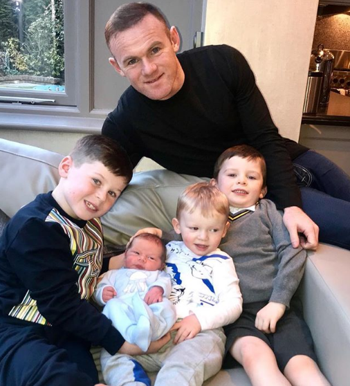 Wayne Rooney & family as he welcomes son Cass. | DAMINAJ JUICY JIST