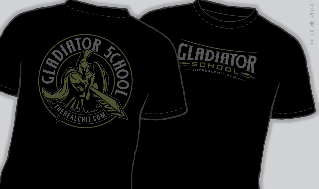 Gladiator School shirts and sweatshirts for sale