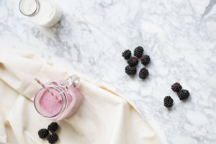 Smoothie frutos rojos