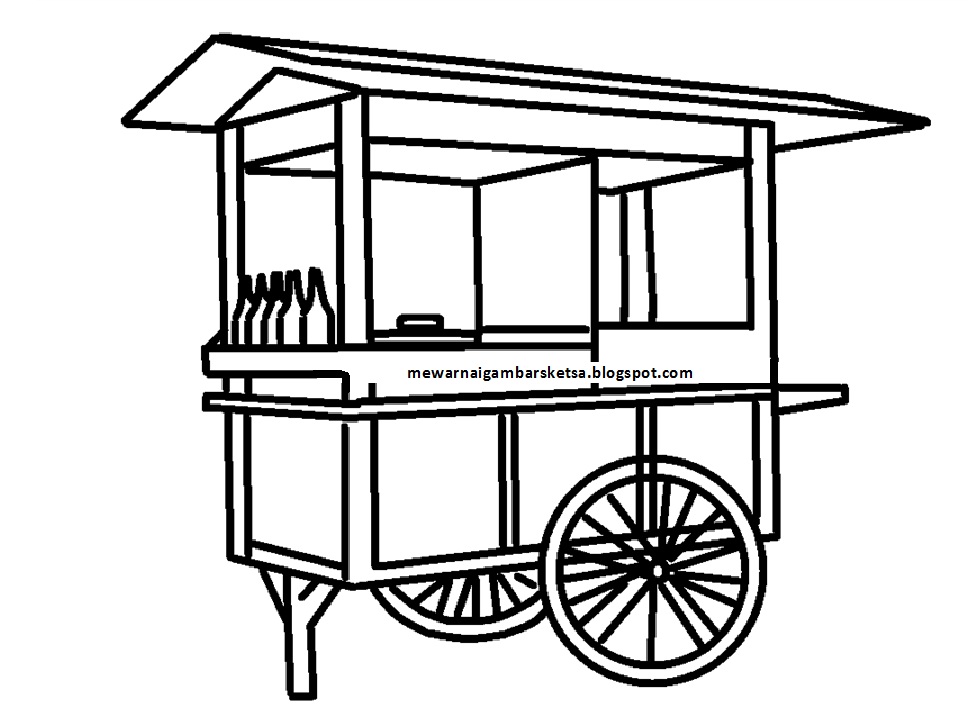Gaya 28 Gambar Gerobak