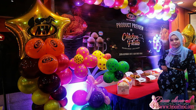 Majlis Product Preview Untuk Chicken Fiesta A&W Malaysia