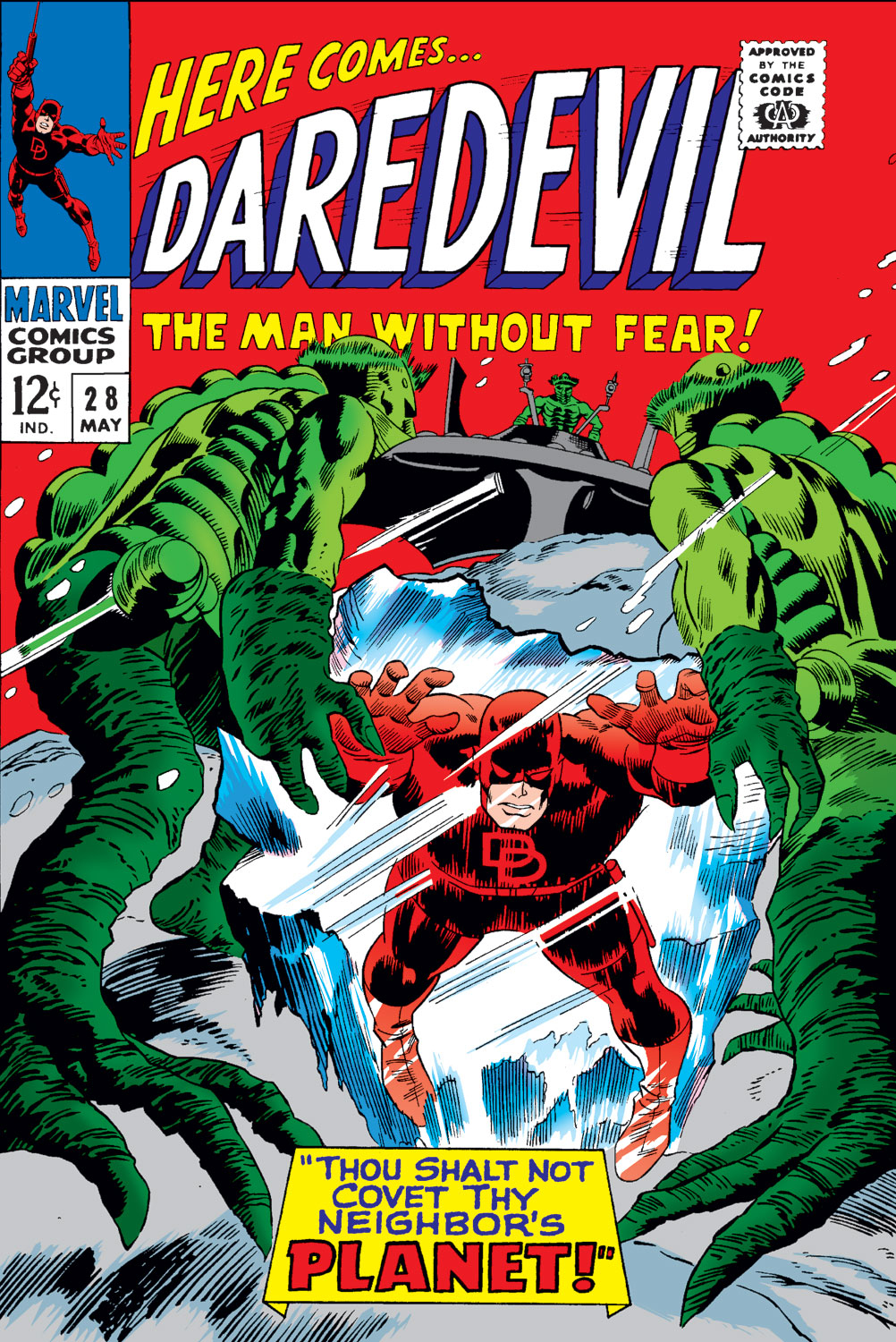 Read online Daredevil (1964) comic -  Issue #28 - 1